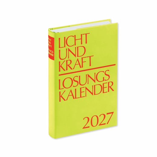 Losungskalender »Licht und Kraft« 2027, gebunden
