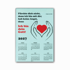 Vlieskalender mit Jahreslosung 2027