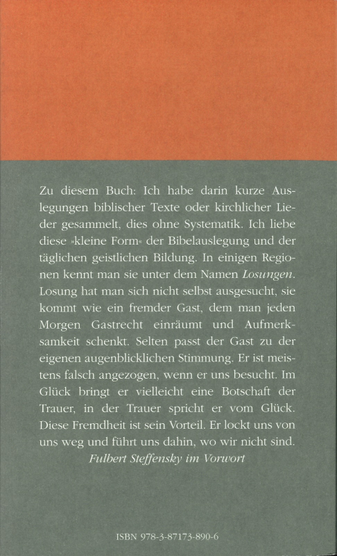 Fulbert Steffensky: Schutt und Asche