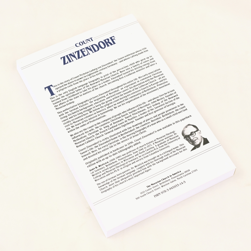 John R. Weinlick: Count Zinzendorf