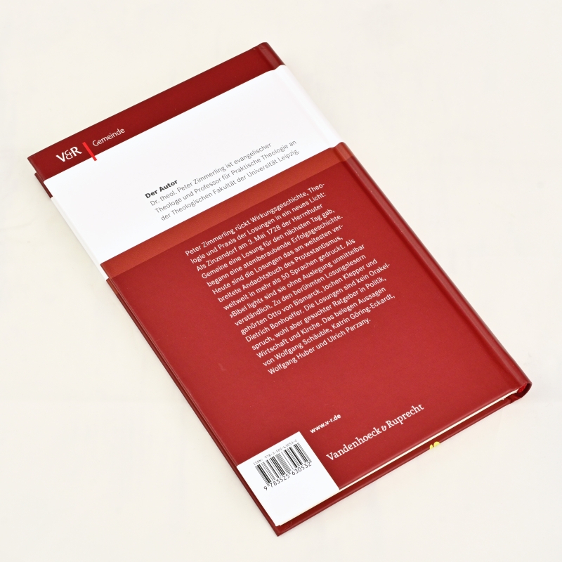 P. Zimmerling: Die Losungen - Eine Erfolgsgeschichte durch die Jahrhunderte