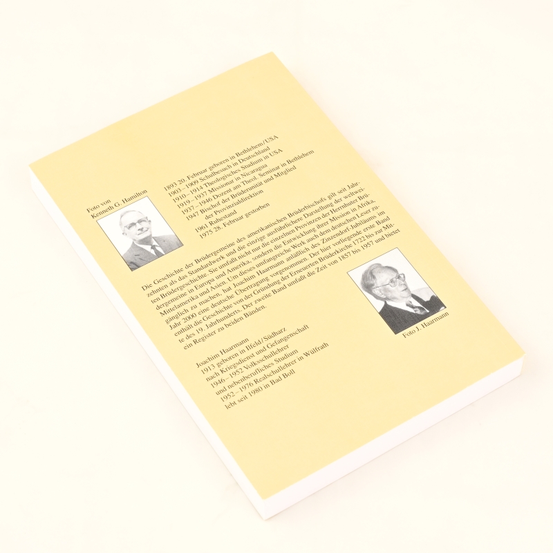 Hamilton: Die erneuerte Unitas Fratrum Bd. 1: 1722-1857