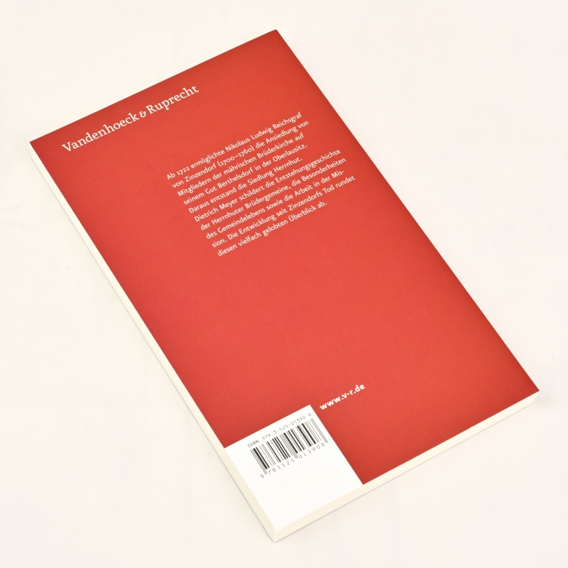 D. Meyer: Zinzendorf und die Herrnhuter Brüdergemeine