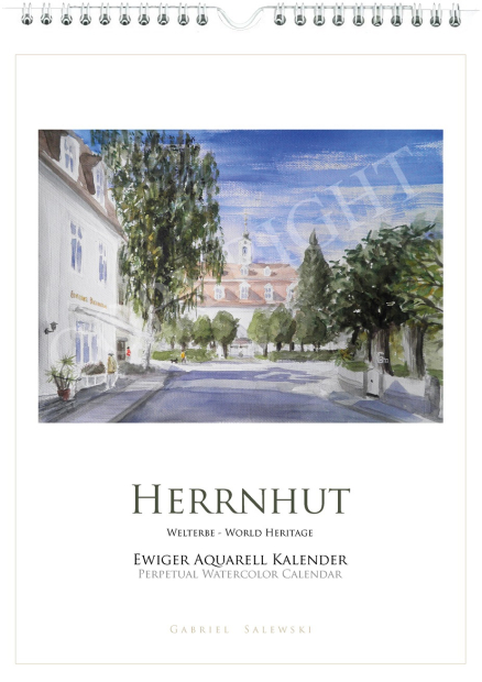 Ewiger Herrnhut-Aquarell-Kalender