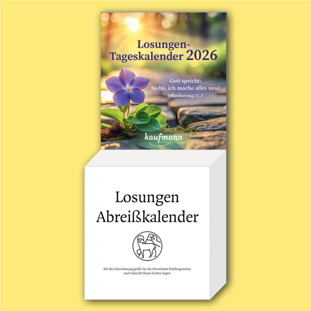 Losungen-Abreißkalender 2026