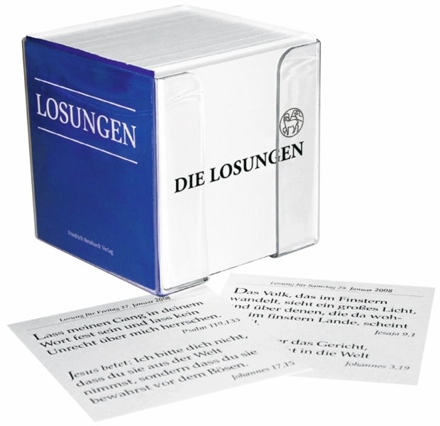 Spruchkarten 2026 für Losungs-Box